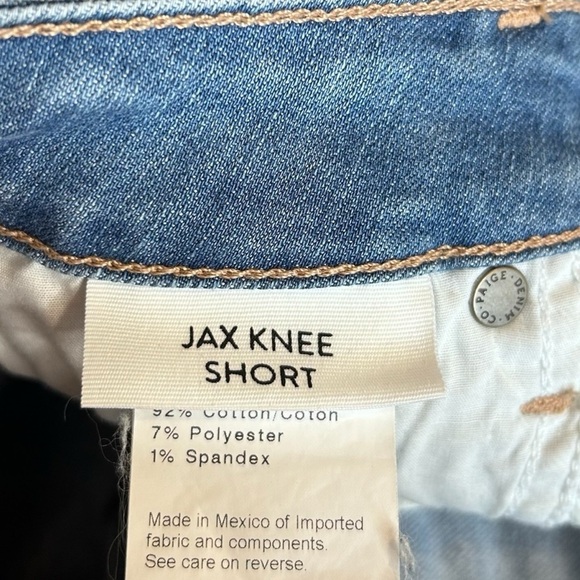 Paige Jax Cut Off Knee Short - Picture 10 of 14